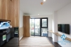A brand-new studio with lake view on Tran Vu street, Truc Bach area, Ba Dinh